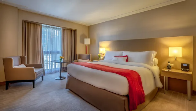غرفة كلاسيكية بسريرين منفصلين بشرفة مع دخول صالة النادي لذوي الإعاقة، Intercontinental Sao Paulo 6/10