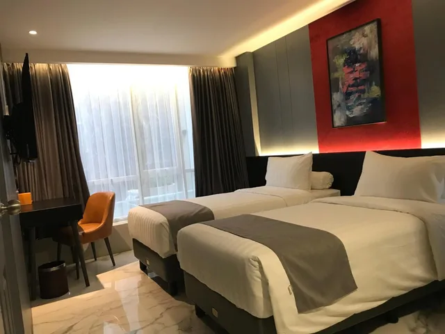 غرفة تنفيذية بسريرين منفصلين، Trio Azana Style Hotel Kebumen 1/6