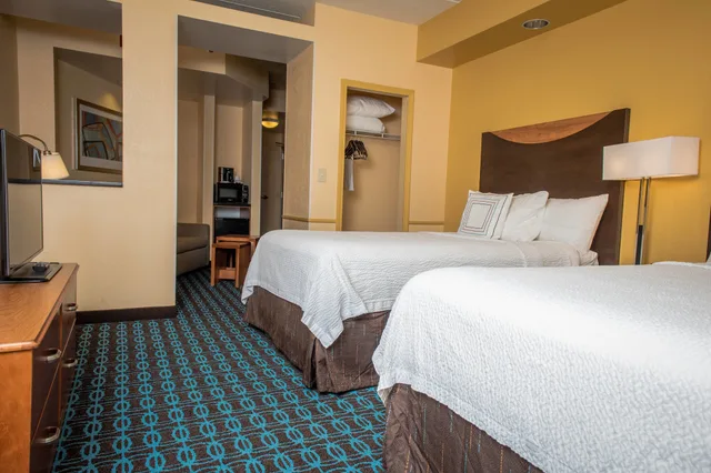 استوديو بسريرين كوين مع أريكة، Fairfield Inn And Suites Knoxville East 3/10