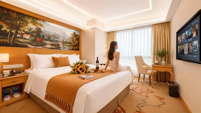 غرفة سوبيريور بسرير مزدوج، Vienna 3 Best Hotel Guangzhou South China Botanica 1/3