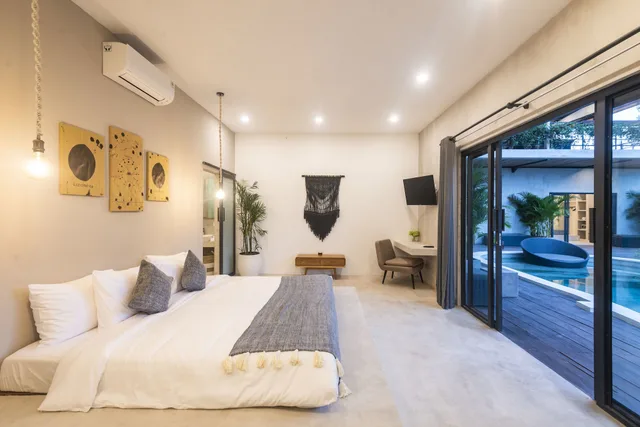Deluxe, Studio, King Bed, Pool View, Canggu Dream Studios and Villas 3/6