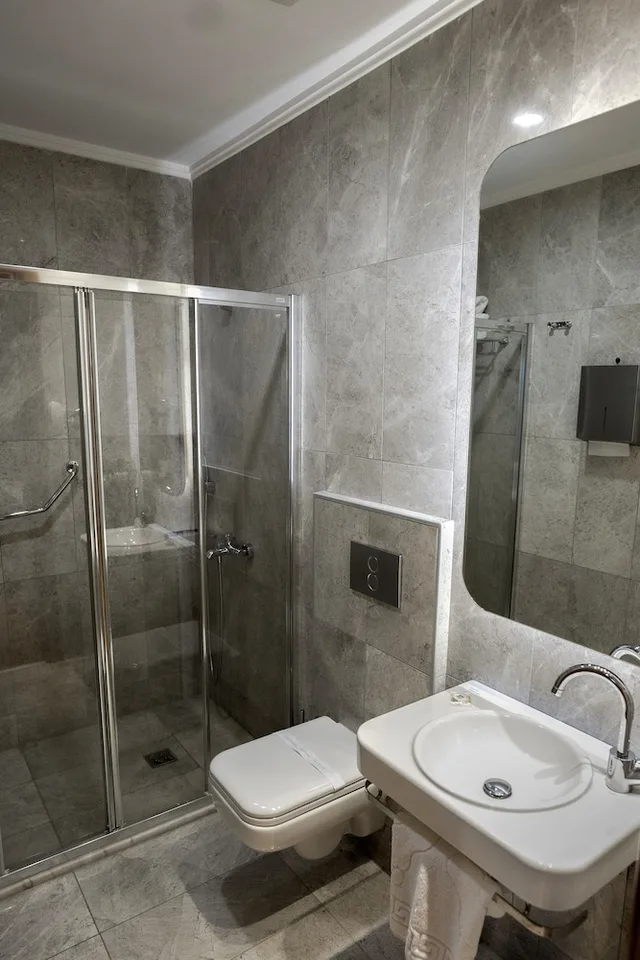 غرفة جونيور بسرير فردي بإطلالة على المدينة لذوي الإعاقة، Mimi Hotel Ankara 3/5