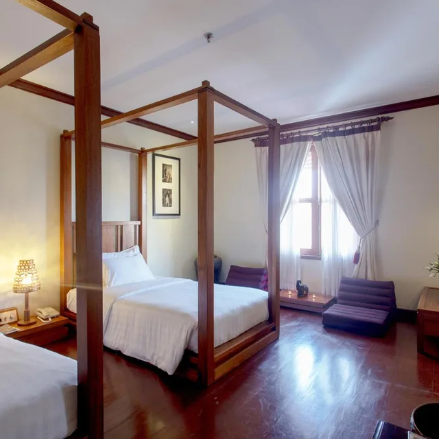 غرفة بسريرين منفصلين، Royal Angkor Resort & Spa 4/8