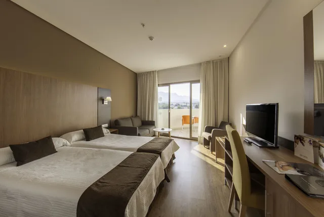 غرفة قياسية بشرفة مفردة بسرير مزدوج، Albir Playa Hotel And Spa 5/7