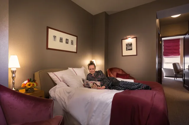 جناح كلاسيكي بسرير كينج مع أريكة، Hotel Giraffe 2/4