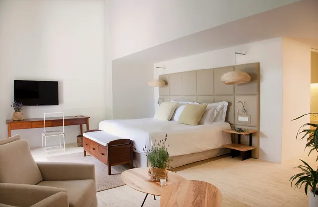 غرفة سوبيريور بسرير كينج بإطلالة على الحديقة، Hotel Torralbenc 7/10
