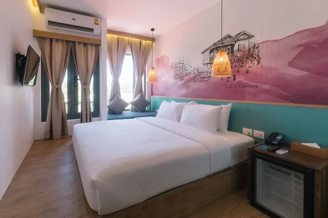 غرفة ديلوكس بسرير مزدوج، Lub d Cambodia Siem Reap 4/7