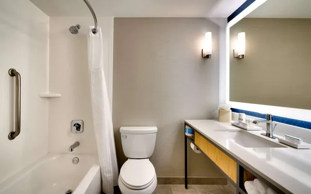 غرفة بسرير كينج بحوض استحمام، Hilton Garden Inn Bozeman 3/3