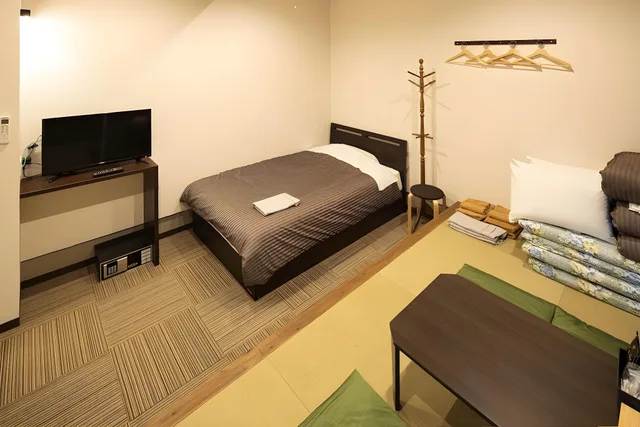 غرفة أساسية رباعية بأربعة أسرّة، Hotel Tohko Hakata Gion 1/1