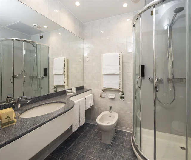 غرفة قياسية بسريرين منفصلين وسرير كينج، Best Western Air Hotel Linate 4/4