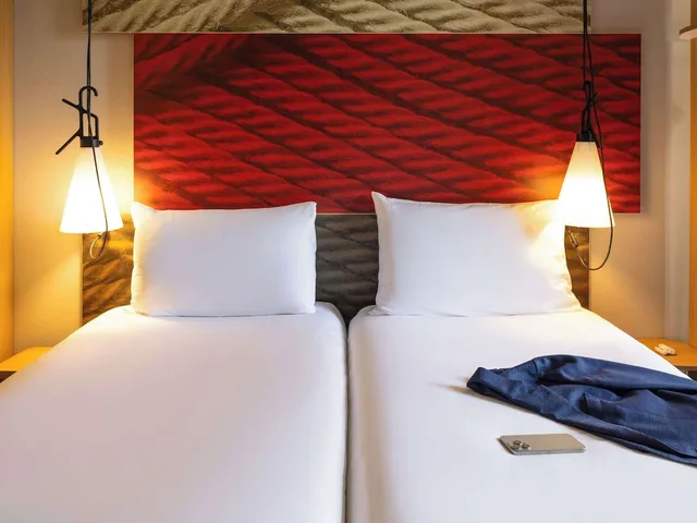 غرفة بسريرين منفصلين، Ibis Rotterdam City Centre 8/10