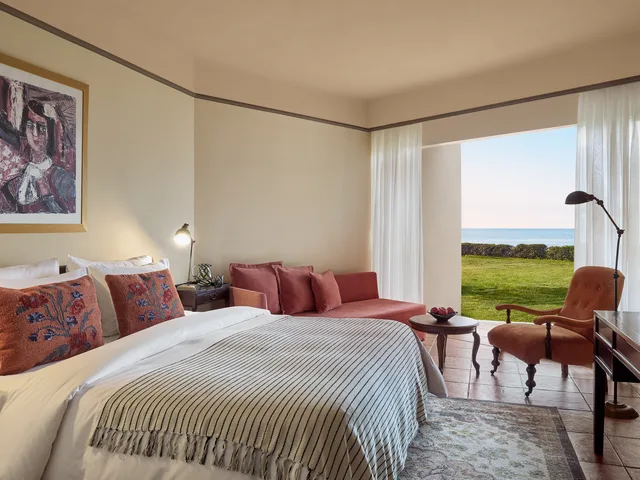 غرفة ديلوكس بسرير مزدوج أو سريرين منفصلين بشرفة، Grecotel Egnatia 1/1