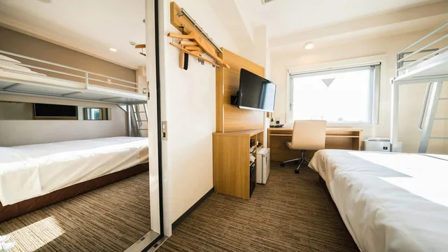 Super, Standard, Twin Beds, Bunk Bed، Super Hotel Gotsu Ekimae 1/2