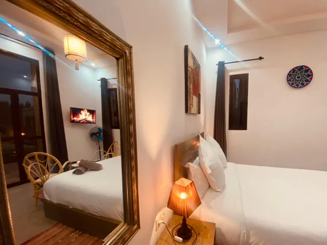 غرفة كومفورت بسرير مزدوج بإطلالة على المسبح، Dar Ayman Essaouira 3/10
