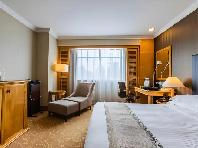 غرفة تنفيذية بسرير كوين، Grand Park Wuxi 1/3