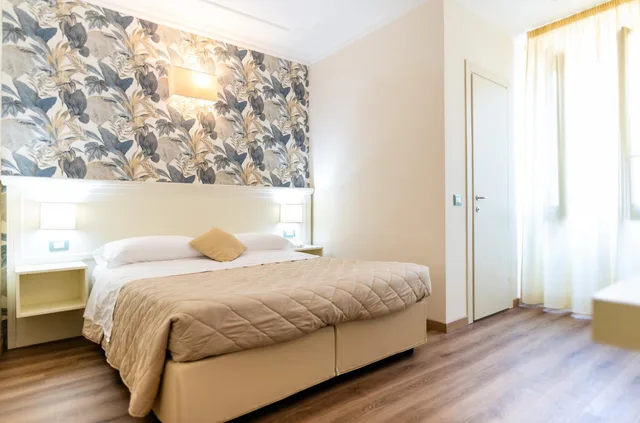 غرفة بسرير مزدوج أو سريرين منفصلين، Hotel Corso 2/2