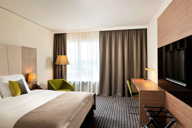 غرفة بسريرين منفصلين، Radisson Blu Plaza Hotel Ljubljana 1/2