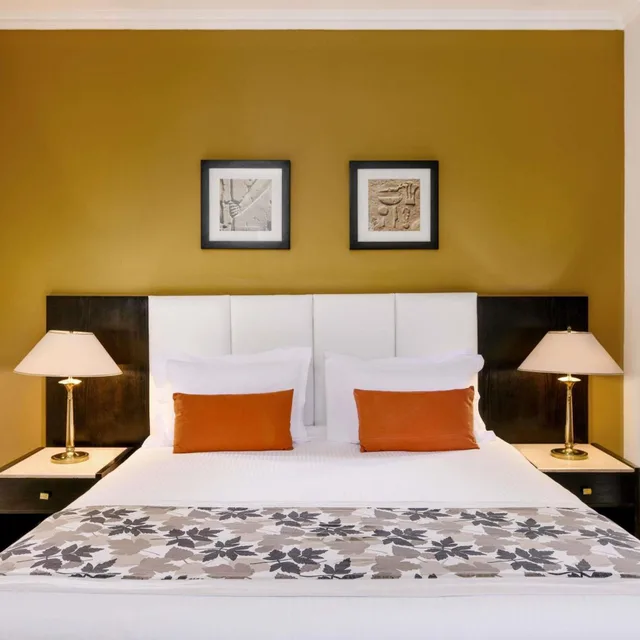 جناح بريستيج بسرير كينج بإطلالة على الحديقة بشرفة بغرفة نوم واحدة، Pavillon Winter Luxor 3/7