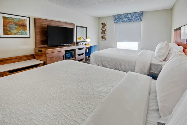 غرفة بسريرين كوين، Hampton Inn Van Buren 1/3