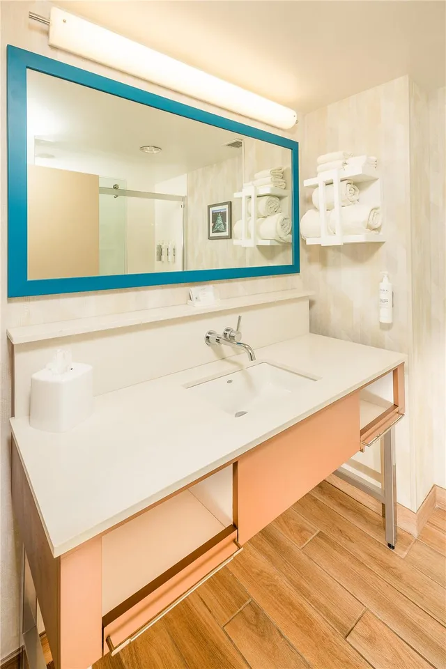 جناح بسرير كينج بإطلالة على البحر، Hampton Inn and Suites St. Augustine-Vilano Beach 4/6