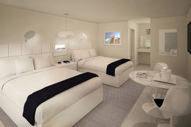 غرفة بسريرين مزدوجين، Sun Plaza Motel by Magnuson Worldwide 1/6