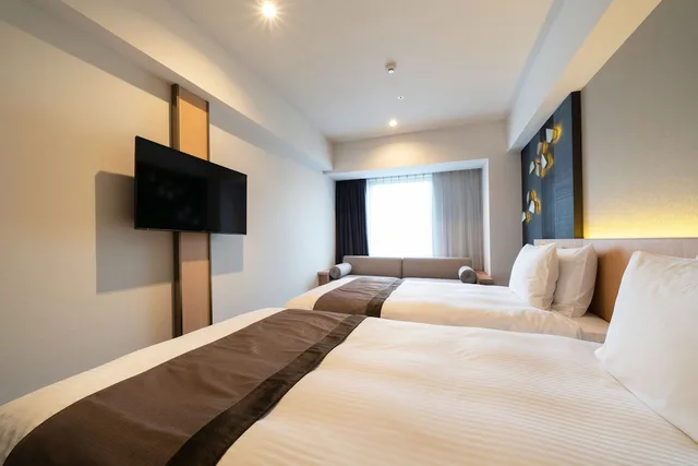 Semi Room, Superior, Twin Beds, 2 Semi Double Beds، Hotel Jal City Nagoya Nishiki 2/4