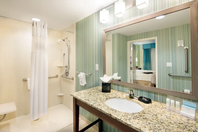 استوديو بسرير كينج بشرفة لذوي الإعاقة، Hampton Inn Suites Orange Beach Gulf Front 4/5