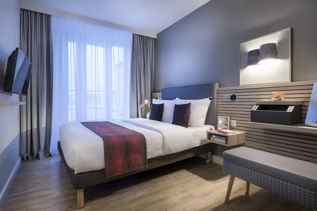 شقة بسرير كوين وسريرين منفصلين بغرفتي نوم مع أريكة، Citadines Arnulfpark Munich 8/12