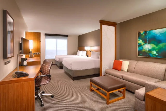 غرفة بسريرين كوين في طابق مرتفع، Hyatt Place Salt Lake City/Lehi 2/3