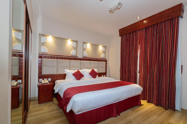شقة ديلوكس بغرفتي نوم، Al Liwan Suites Rawdat Al Khail 3/8