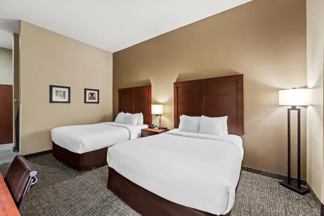 غرفة بسريرين كوين، Comfort Inn Suites Tuscumbia Muscle Shoals 3/5