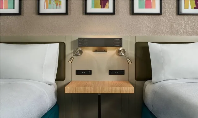 جناح بسريرين كوين، Hilton Garden Inn Tewksbury Andover 1/2