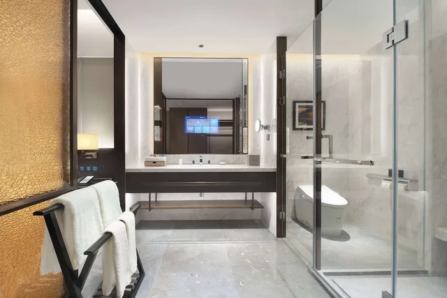 غرفة ديلوكس بسريرين مزدوجين، Wyndham Xiong'an 5/5