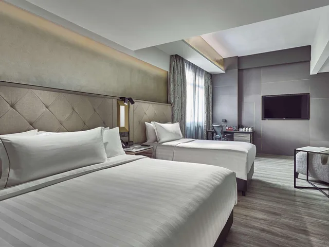 غرفة عائلية بسرير كينج، Novotel Singapore on Kitchener 1/1