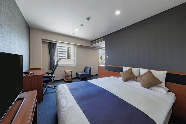 غرفة ركنية بسرير كوين لغير المدخنين، Hotel Mystays Nagoya Sakae 1/4