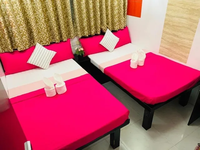 جناح بسريرين مزدوجين بغرفتي نوم، Woodstock Hostel 1/2