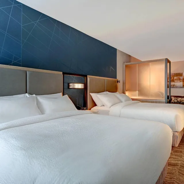جناح بسرير كوين مع سرير سحّاب إضافي لذوي الإعاقة، Springhill Suites by Marriott Albuquerque University Area 2/10