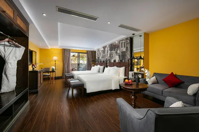 جناح تنفيذي بإطلالة على المدينة، Hanoi Lion Boutique Hotel 1/1