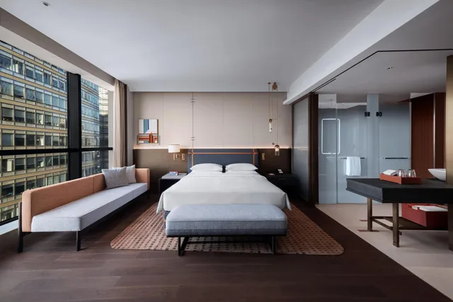 Deluxe, King Bed, Yuan Tower، Kyln Hotel Suzhou, part of JdV by Hyatt 1/3