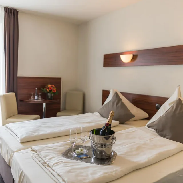 غرفة قياسية بسريرين منفصلين، Hotel Am Wall 5/10