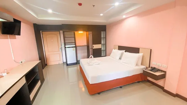 غرفة سوبيريور بسرير مزدوج، A A Pattaya Ville Hotel 3/5