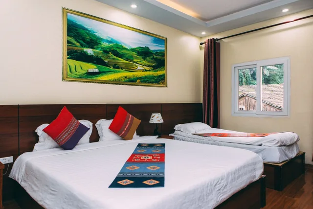 Superior, Triple, 1 Double and 1 Single Bed, Sapa Unique Hotel 1/6