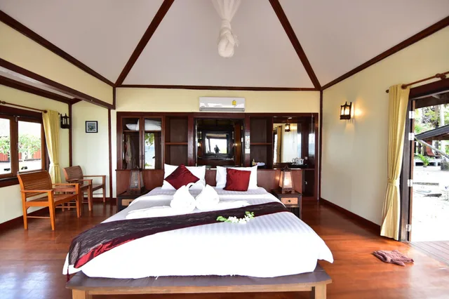 Deluxe, Villa, Double Bed, Beach Front، KOH MOOK SIVALAI BEACH RESORT 1/4