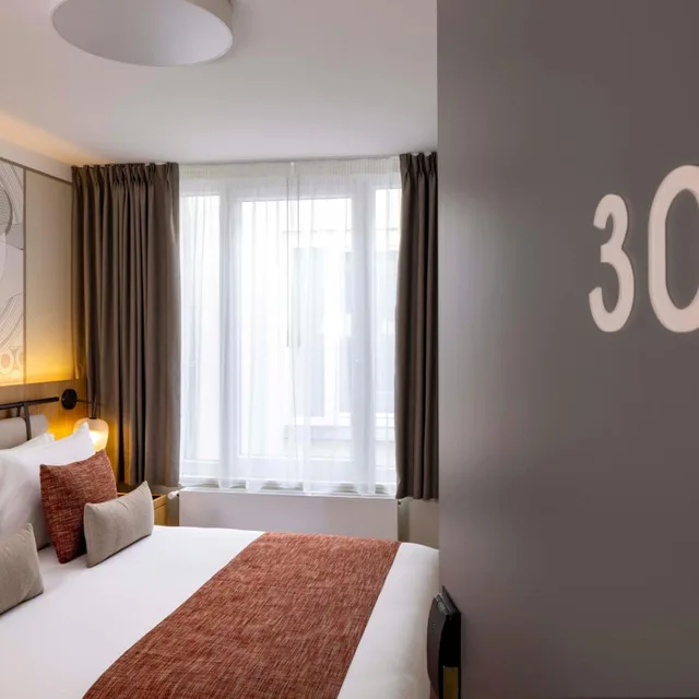 Cozy, Double Bed, HOTEL LA DILIGENCE 1/8