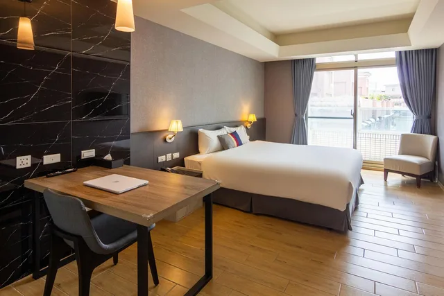 غرفة ديلوكس بسرير مزدوج، F Hotel Luzhou Taipei 3/3