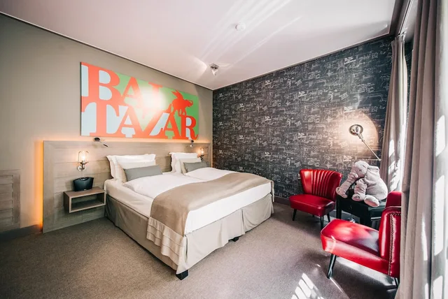 غرفة ديلوكس بسرير كينج، Baltazar Budapest Boutique Hotel 3/9
