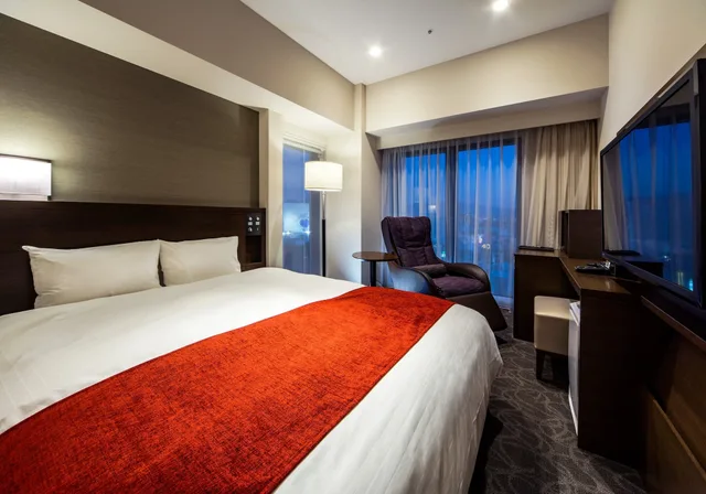 Relax, Queen Bed, Main Building, Smoking، DAIWA ROYNET HOTEL MATSUYAMA 1/5