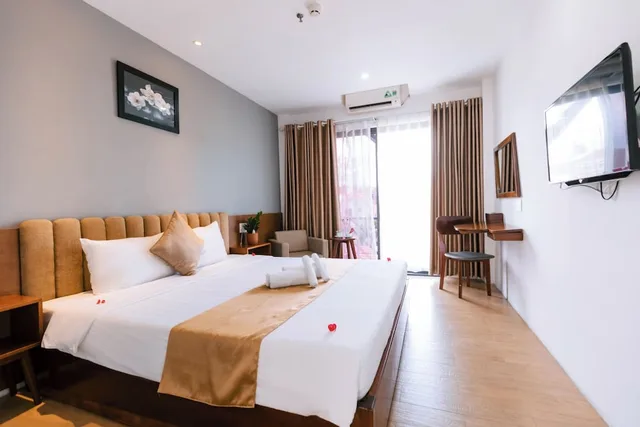 غرفة سوبيريور بسرير مزدوج أو سريرين منفصلين، Gardenia Hue Hotel 1/10