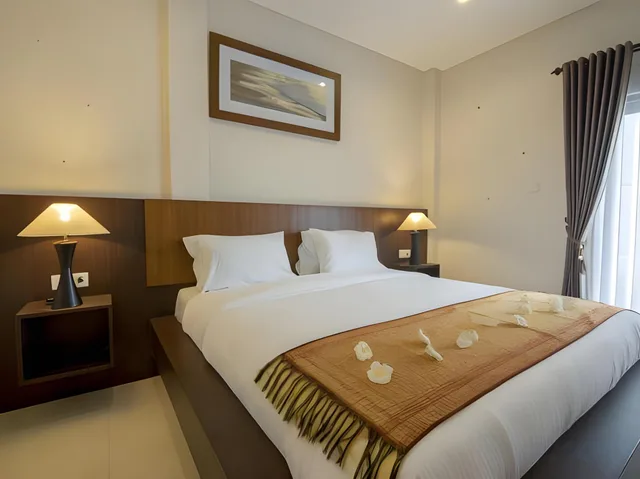 غرفة بريميير بسرير كوين، Diva Lombok Resort 2/2