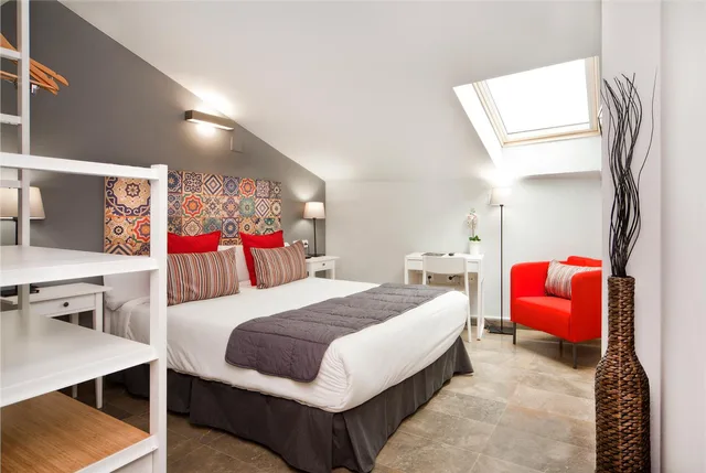 غرفة قياسية بسرير كوين، Hotel Sant Pere II 5/9